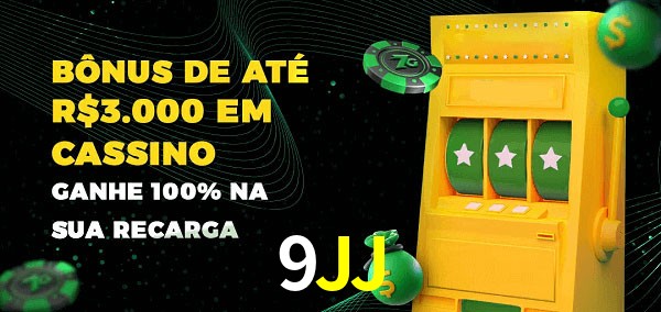 9JJ melhor bônus de depósito